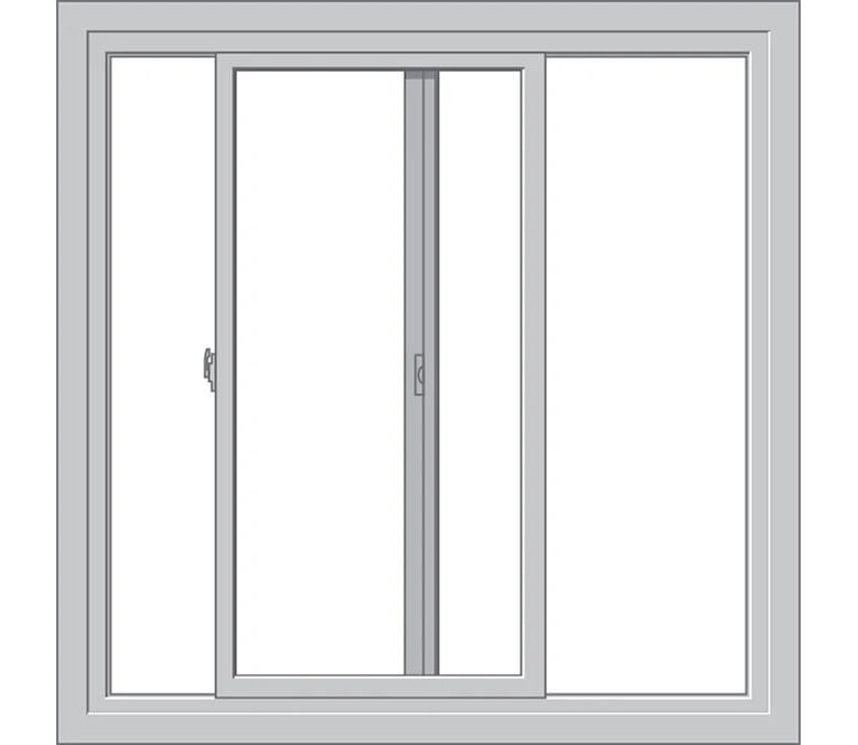 Lubbock Pella Hurricane Shield Series Vinyl Sliding Window